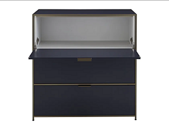 Деревянный письменный стол с откидными дверцами LIGNE ROSET DITA 00A7AJ10 фабрика LIGNE ROSET из Италии