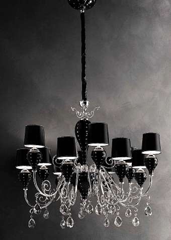 Люстра MASIERO (EMME PI LIGHT) LUXURY Black Grace / 12