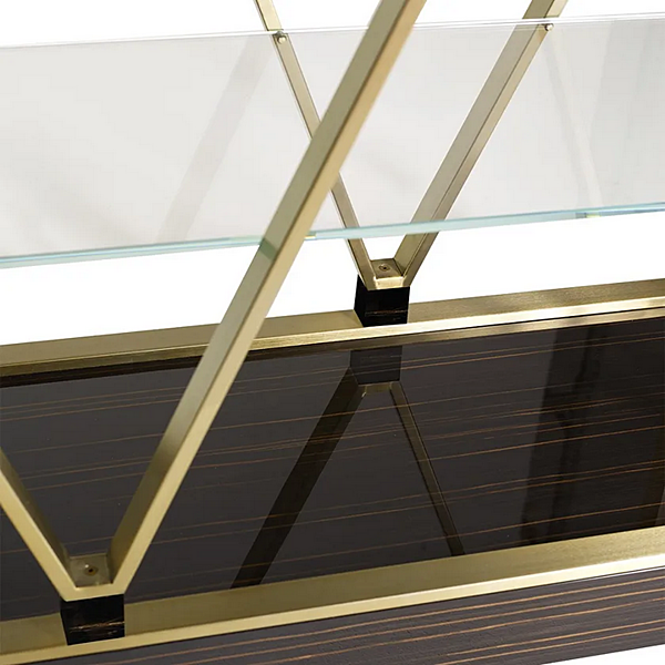 Секционный металлический книжный шкаф маленький MARIONI DEBBIE 02850 фабрика MARIONI из Италии. Фото №5