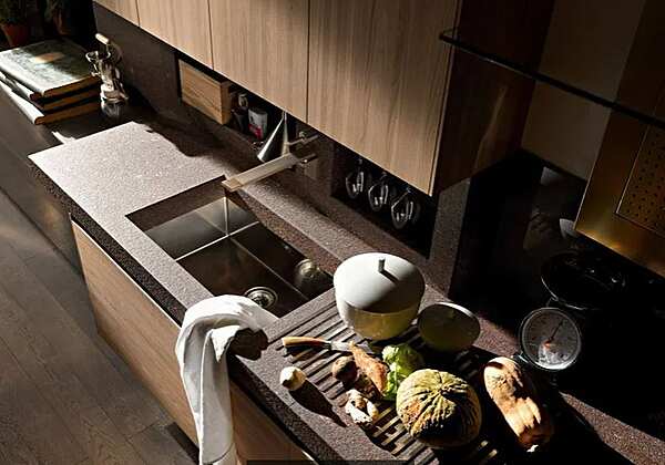 Кухня VALCUCINE Artematica Noce Tattile фабрика VALCUCINE из Италии. Фото №4