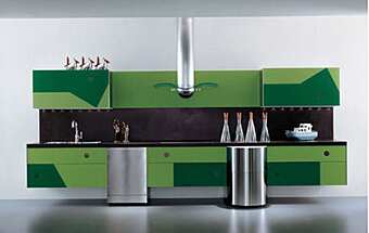 Кухня VALCUCINE Lacucinaalessi-2 Кухня VALCUCINE Lacucinaalessi-2 фабрика VALCUCINE из Италии