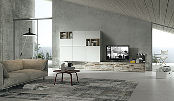 Стенка Siloma LS09-1 Стенка Siloma LS09-1 фабрика Siloma из Италии