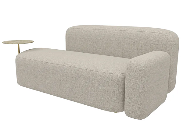 Диван с обитой спинкой из ткани Mythos MARIONI I0331 фабрика MARIONI из Италии. Фото №1