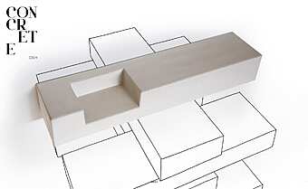 Полка MINOTTI "Concrette" Полка MINOTTI "Concrette" фабрика Minotti из Италии