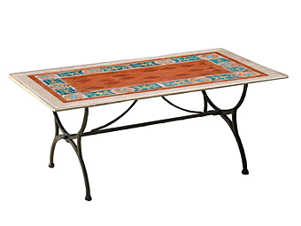 Стол для сада из травертина Fiesole L_Antica Deruta FE/01 Стол для сада из травертина Fiesole L_Antica Deruta FE/01 фабрика L'Antica Deruta из Италии