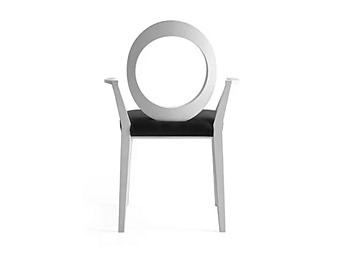 Кресло с подлокотниками из массива дерева BROSS Gemma 1612 фабрика BROSS из Италии