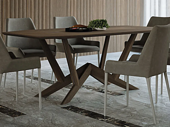 Прямоугольный деревянный стол George Martini Interiors