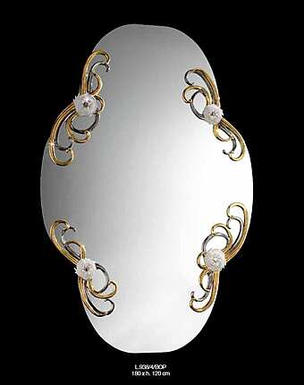 Зеркало LORENZON Arte e Ceramica L.938/4/BOP фабрика LORENZON (F.LLI LORENZON) из Италии