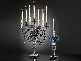 Подсвечник с кристаллами Сваровски Euroluce Lampadari TooChic Подсвечник с кристаллами Сваровски Euroluce Lampadari TooChic фабрика EUROLUCE LAMPADARi из Италии