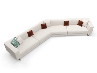 Модульный диван с removable cover из ткани от Gallotti&Radice Elissa Модульный диван с removable cover из ткани от Gallotti&Radice Elissa фабрика Gallotti & Radice из Италии