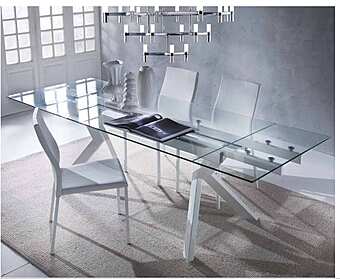 Стол обеденный раскладной прямоугольный ARREX A674 фабрика ARREX из Италии