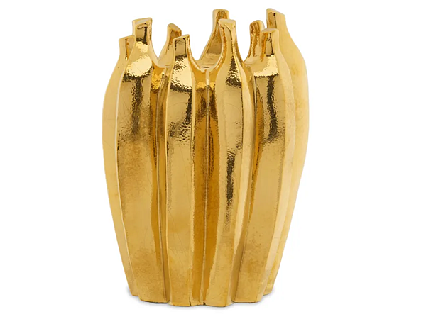 Керамическая ваза с рельефом Thorn MARIONI фабрика MARIONI из Италии. Фото №1