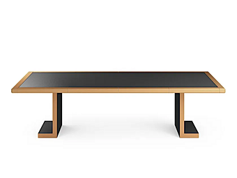 Прямоугольный стол для переговоров с кожаной обивкой i 4 Mariani Elite фабрика i 4 Mariani из Италии