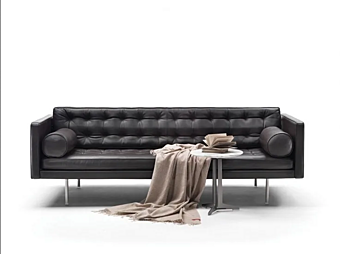 Диван-кровать с обивкой из кожи и мягкой спинкой FLEXFORM Magister фабрика FLEXFORM из Италии