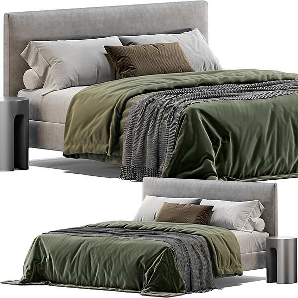 Кровать TWILS Dread 14409533N фабрика TWILS (VENETA CUSCINI) из Италии. Фото №3