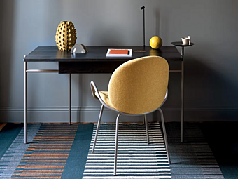 Прямоугольный письменный стол с ящиками из дерева BROSS ROHE 3380 фабрика BROSS из Италии