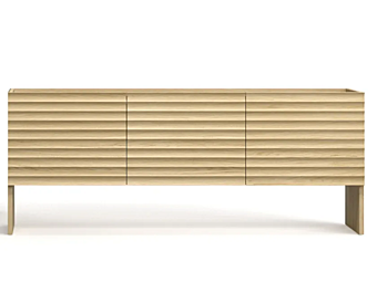 Комод с дверцами из дерева коллекции Rows Moroso фабрика Moroso из Италии