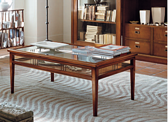 Стол журнальный прямоугольный из массива дерева BIZZOTTO ITALIA 077 фабрика Bizzotto Italia из Италии