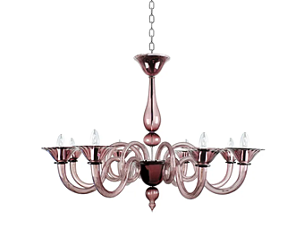 Люстра из муранского стекла ручной работы Abrissi FLO 10545 фабрика ABRISSI из Италии