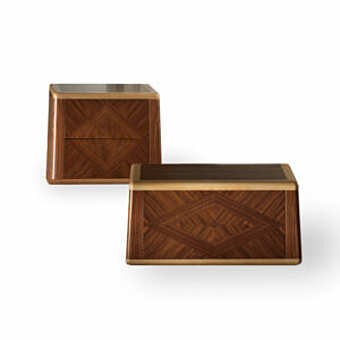 Прикроватная тумбочка из дерева CARPANELLI Desyo CD26C фабрика CARPANELLI из Италии