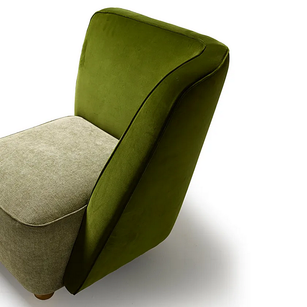 Угловое кресло с тканевой обивкой BAIA RG MARIONI I0311 фабрика MARIONI из Италии. Фото №2