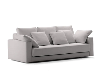 Диван-кровать с съемным чехлом из ткани Flou Piazzaduomo фабрика Flou из Италии