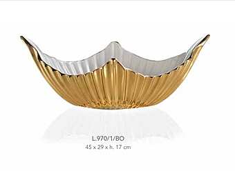 Ваза LORENZON Gem L.970/1/BO фабрика LORENZON (F.LLI LORENZON) из Италии