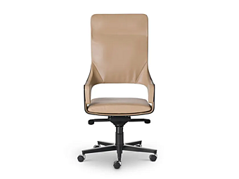 Кресло с мягкой спинкой из кожи i 4 Mariani Silhouette фабрика i 4 Mariani из Италии