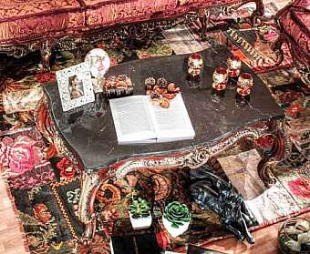 Стол журнальный ASNAGHI INTERIORS SC7104 фабрика ASNAGHI INTERIORS из Италии