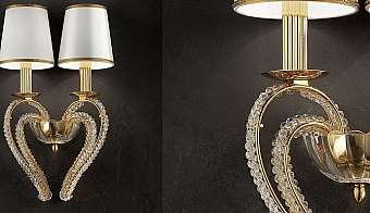 Бра MASIERO (EMME PI LIGHT) LUXURY cristalry Gold / A2