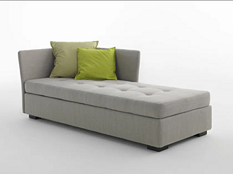 Диван с мягкой спинкой из ткани с съемным чехлом Casamania & Horm Figi Isolina фабрика Casamania & HORM из Италии