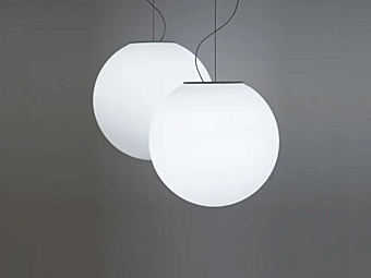 Стеклянная подвесная лампа Fabbian коллекции Lumi Sfera Стеклянная подвесная лампа Fabbian коллекции Lumi Sfera фабрика Fabbian из Италии