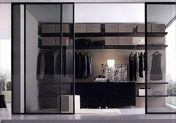 Гардеробная JESSE SPA Walk-in-closet-4 Plurimo sistema armadi