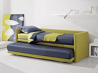 Двухъярусная кровать с съемным чехлом Duomo Design Two фабрика Duomo Design из Италии