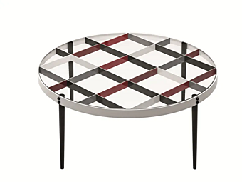 Кофейный столик из стекла круглой формы Molteni & C D 555 1 Кофейный столик из стекла круглой формы Molteni & C D 555 1 фабрика Molteni & C.(+VITRA) из Италии