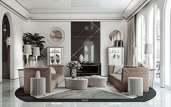 Диван VITTORIA FRIGERIO Ranieri VF51700 фабрика VITTORIA FRIGERIO из Италии. Фото №6