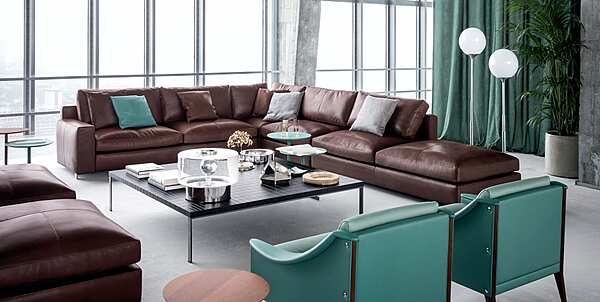 Диван POLTRONA FRAU Massimosistema 3 фабрика POLTRONA FRAU из Италии. Фото №8