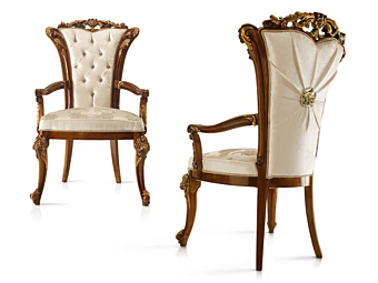 Кресло с обивкой из ткани и подлокотниками A.R.ARREDAMENTI SRL Dolcevita 209 фабрика A.R.ARREDAMENTI SRL из Италии