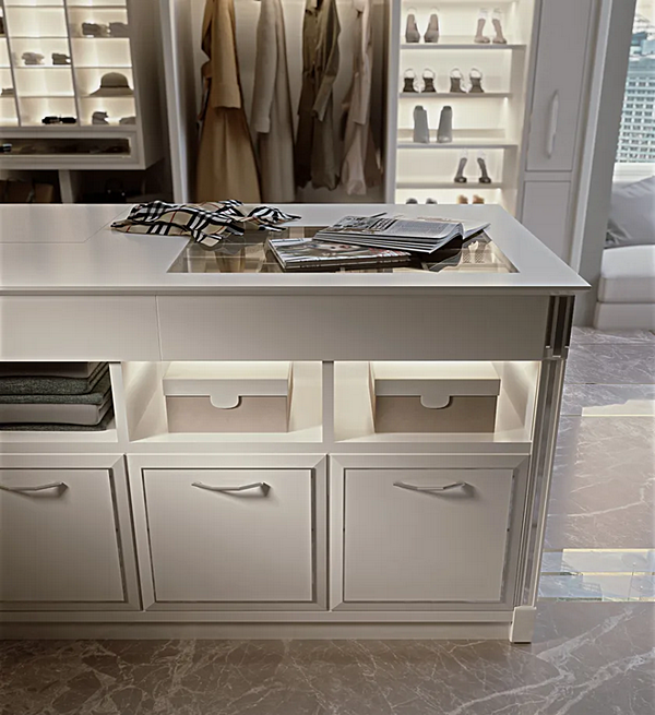 Шкаф-гардероб с интегрированным освещением Essenza от Martini Interiors фабрика MARTINI INTERIORS из Италии. Фото №4