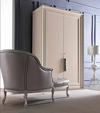 Деревянный шкаф для одежды CORTEZARI Giusy 728 фабрика CORTE ZARI из Италии