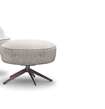 Пуф ALBERTA SALOTTI Armchair & Chaise Longue Collection "MELANIA" 1MELPOUFF Пуф ALBERTA SALOTTI Armchair & Chaise Longue Collection "MELANIA" 1MELPOUFF фабрика ALBERTA SALOTTI из Италии