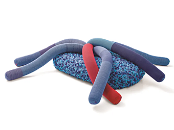 Пуф из фетра со съемным чехлом PAOLA LENTI Metamorfosi Alicia M302A фабрика PAOLA LENTI из Италии