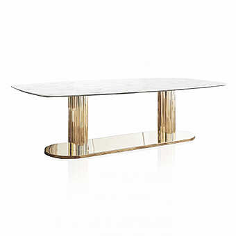 Обеденный Стол DV HOME COLLECTION Douglas 240 (+50+50) фабрика DV HOME COLLECTION из Италии