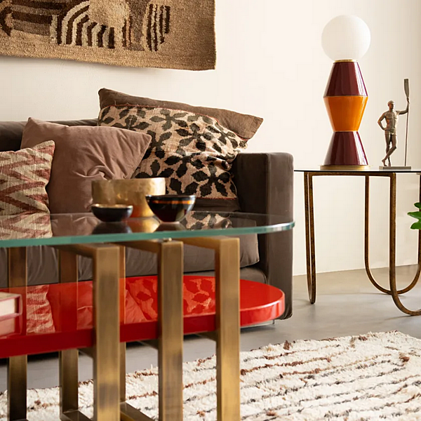 Светильник настольный из керамики с LED подсветкой PALM средний MARIONI 02966M фабрика MARIONI из Италии. Фото №9