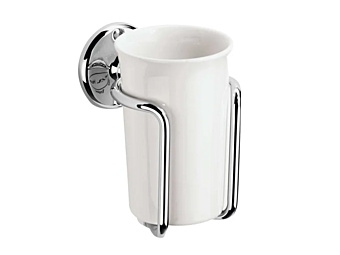 Настенный керамический держатель для зубных щеток Gentry Home  St James фабрика Gentry Home из Италии