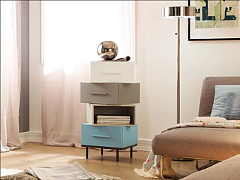 Комод из дерева с 4 ящиками MORETTI COMPACT LV205 Комод из дерева с 4 ящиками MORETTI COMPACT LV205 фабрика MORETTI COMPACT из Италии