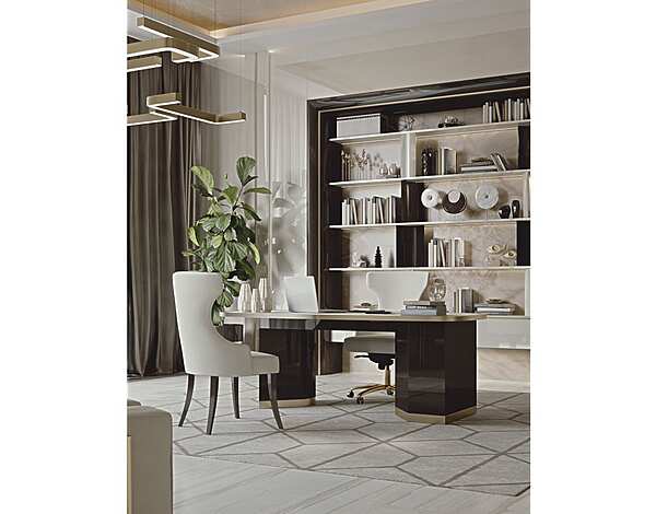 Стул с мягкой обивкой из кожи BIZZOTTO ITALIA Ргп 696S фабрика Bizzotto Italia из Италии. Фото №3