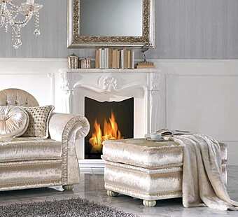 Пуф DOMINGO SALOTTI Romantic фабрика DOMINGO SALOTTI из Италии