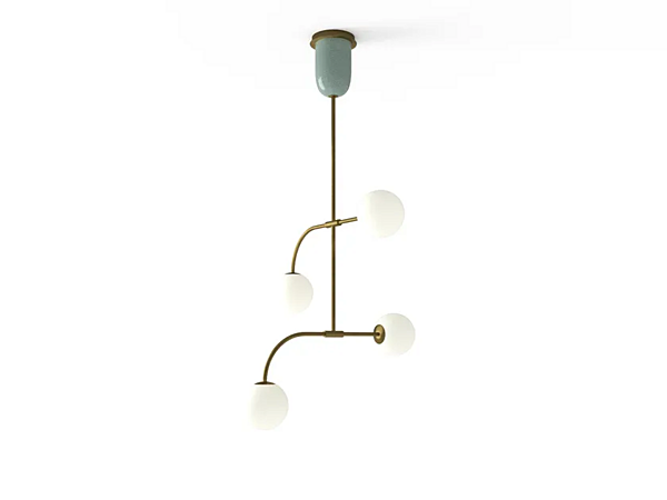 LED подвесная лампа из металла с уникальным дизайном MARIONI Pins 02984S фабрика MARIONI из Италии. Фото №2