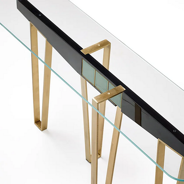 Прямоугольный консольный стол из дерева Joe MARIONI 02901 фабрика MARIONI из Италии. Фото №3